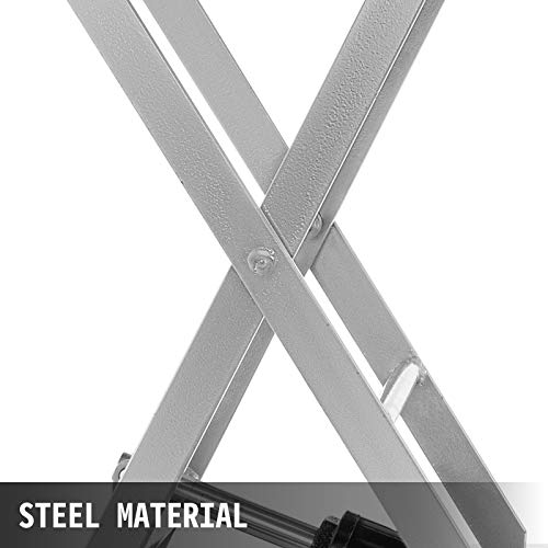 image for BestEquip Hydraulic Scissor 500LBS Capacity, Cart Lift Table Cart 28.5