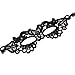 MOTOULAX (Charm, Fashion with Hollow Lace Mask) Face Stocking for Halloween Dance Party Decoration