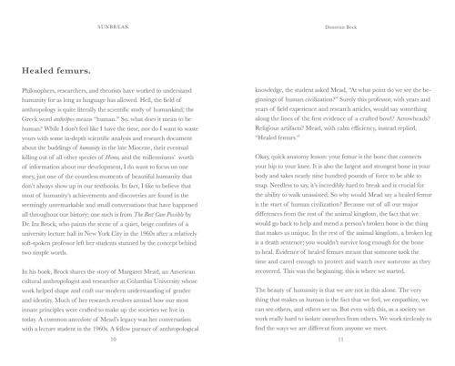 Image of Sunbreak: Notes on Hope
