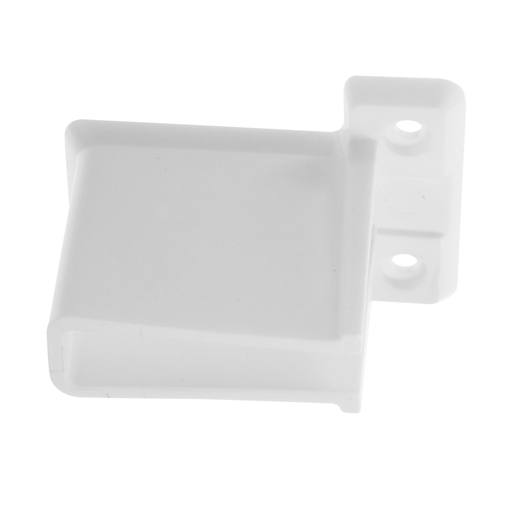 HOLIDYOYO Heavy Duty Plastic Rod Brackets for Rv Accessories Versatile Support for Curtain and Closet Rods Durable Mounting with Screws Compatible with Various Rv Models