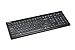 Produktbild Kensington Advance Fit(DE) flache kabellose Tastatur, QWERTZ-Version, ideal fürs Home Office, schwarz, K72344DE