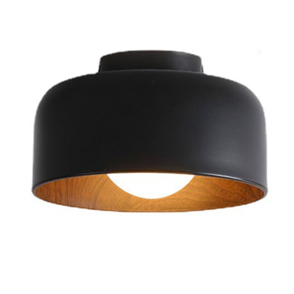 SHUANGZ Black And White Minimalist Style Ceiling Light Fixture Creative Design Ceiling Lamp Shade Pendant Lamp Easy To Install Lighting Fixture LED Balcony Corridor Aisle Lights