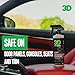 3D LVP Interior Cleaner - Removes Dirt, Grime, Grease, Oil & Stains from Leather, Vinyl & Plastic - Great for Seats, Steering Wheels, Door Panels, Dashboards - Car, Office, Home Use - 1 Gallon