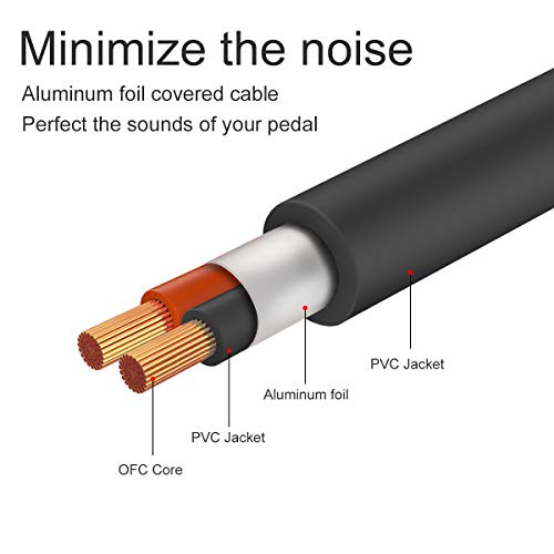 image for lotmusic Kmise Guitar Effects Pedal Kit, Noise Gate Electric Guitar Pe