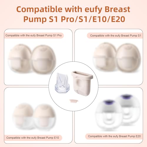 18 piezas repuestos extractor de leche para eufy miniatura 2