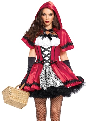 Leg Avenue Women's Gothic Red Riding Hood Costume