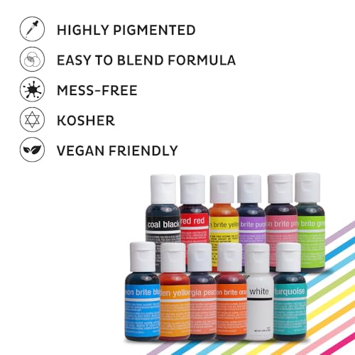 Chefmaster CM13437 Liqua-Gel Food Coloring thumb #2