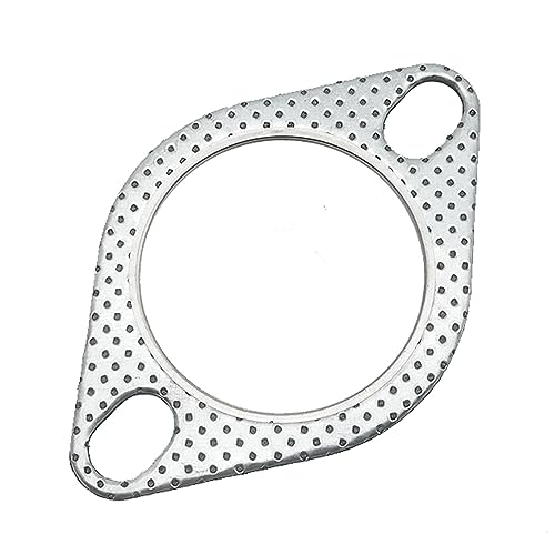 Image of 2-Bolt 2.5inch Exhaust Flange Gasket 63.5mm for Turbo Manifold Header Down /Dump Pipe Flange, High Temperature Exhaust Gasket 5 PCS