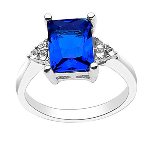 Timesuper, anello di fidanzamento quadrato con