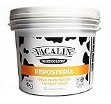 Vacalin Dulce de Leche Reposteria, Confectioner's Thicker Milk Confiture for Bakeries, Cakes and Pastry, 4 kg / 8.8 lb plastic bin