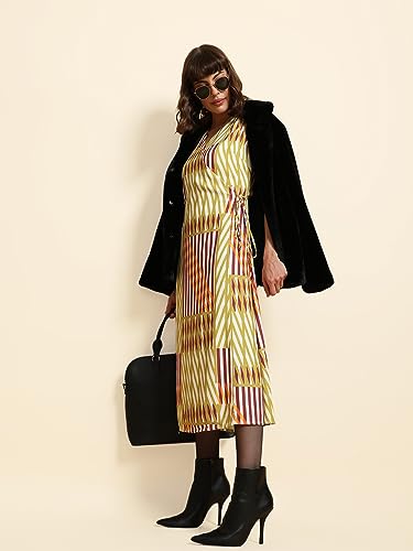 Image of VERO Moda Midi Wrap Dress for Women