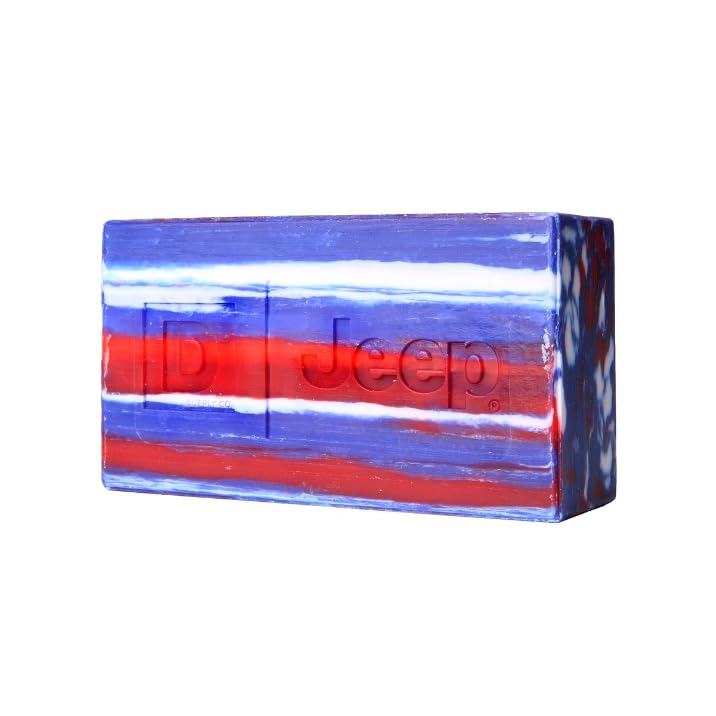 Image of Duke Cannon Supply Co. American Legend Jeep Bar Soap for Men, Virginia Cedar Scent, Triple Milled, 10 oz, Long Lasting, Natural Oils, Supports U.S. Veterans