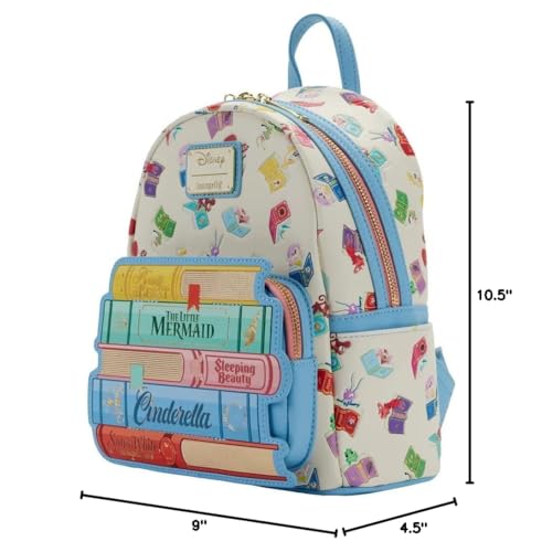 Loungefly Disney Princess Books Classics Womens Double Strap Shoulder Bag Purse2