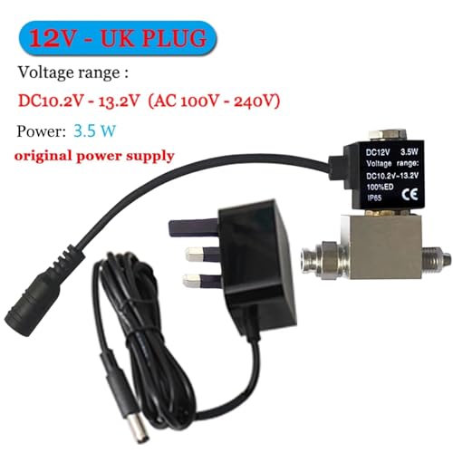 Régulateur CO2 aquarium avec solénoïde 12V et compte-bulles W21.8