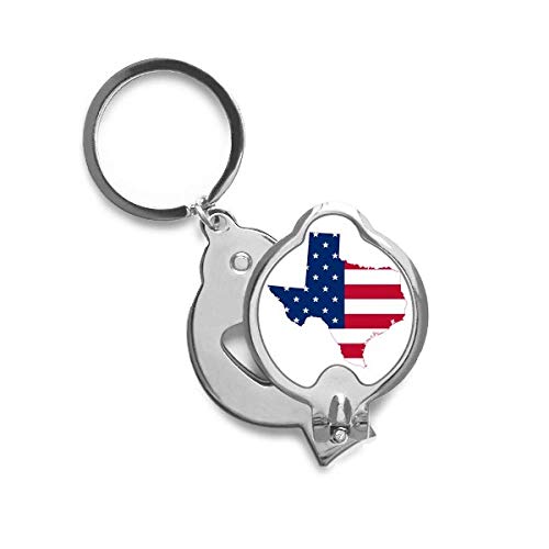 Coupe-ongles Texas Etats-Unis motif drapeau étoiles et rayures