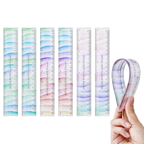 BAYTORY �_��ȃv���X�`�b�N��K 6�� 20cm/8�C���` �w�Z�p�v���X�`�b�N��K �����A�\�[�g�J���[��K �C���`�ƃZ���`���[�g���A�\�t�g�Ȃ��\�Ȓ�K �w�Z��I�t�B�X�p(20cm/8�C���`)