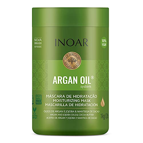 Máscara de Hidratação Argan Oil 1L, Inoar