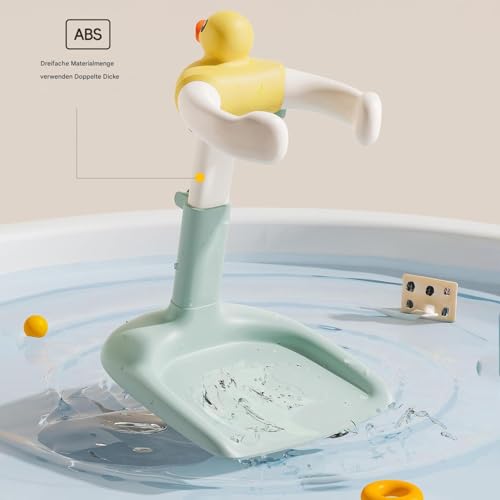 Support de douche pour bébé réglable et stable de 6 à 24 mois