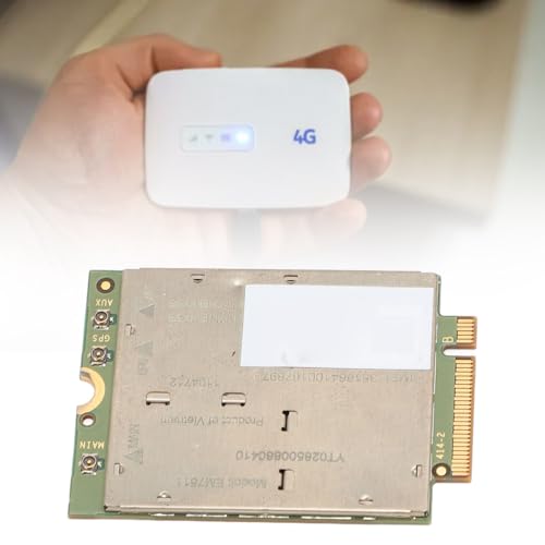 Módulo LTE 4G XUMIUZIY EM7511, 600 Mbps descarga / 150 Mbps subida, interfaz M.2 PCIe, compatible con laptops, soporta GLONASS, BeiDou, Galileo y GPS miniatura 5