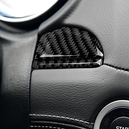 Image of Car Dashboard Cover Decals for 2011-2023 Chrysler 300 / 300C / 300S / Limited /Touring /Base Accessories Carbon Fiber Interior Stickers