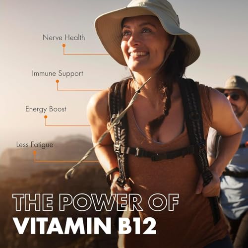 Incite Nutrition Vitamin B12 Tablets 1000 mcg. +1 Year Supply of High Strength Methylcobalamin. Boost Energy and Support Nervous System. Easy to Swallow, Non-GMO, and Suitable for Vegetarians & Vegans - Image 4
