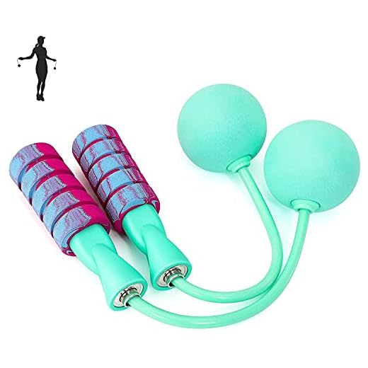 Drahtlose Seilspringen,Jumprope Profi Kugellager & Anti-Rutsch Griffe, Verstellbares Speed Rope Seilspringen Training, Fitness,Abnehmen für Kinder und Erwachsene Springseil(Grün)