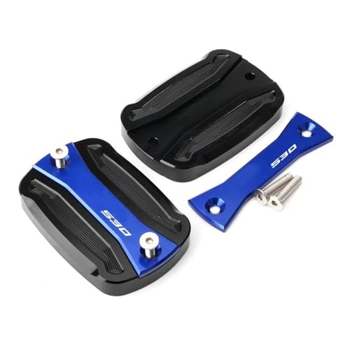 Tapa de depósito de líquido de frenos para motos TMAX 530 DX SX y TMAX 500 en titanio 7