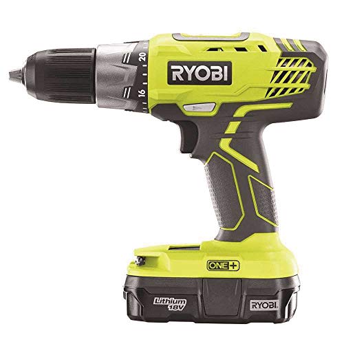 Ryobi P1832 18V One+ Handheld Drill/Driver and Impact Driver Kit (6 Piece Bundle, 1x P277 Drill / Driver, 1x P235 Impact Driver, 1x P118 Dual Chemistry Charger, 2x P102 18V Batteries, 1x Tool Bag)