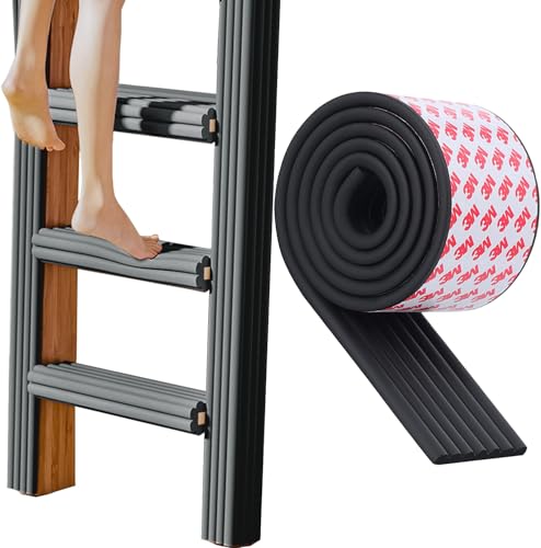 Bunk Bed Ladder Pads, Self-Adhesive Bunk Bed Ladder Cover, Bunk Bed Step Foam Padding, Ladder Step...