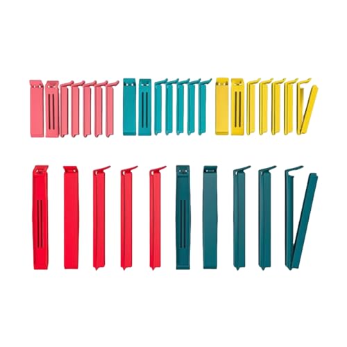 Ikea 700.832.52 Bevara Sealing clip, assorted colors, assorted sizes, 2 SETS OF 30 - 60 TOTAL