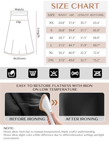 Auruza Satin Midi Skirts For Women thumb #5