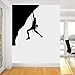 Calcomanías De Vinilo De Pared De Escalador Pegatinas De Pared De Escalada Paisaje De Montaña Interior Del Hogar Decoración De Dormitorio Límite Diseño De Pared 75X56Cm