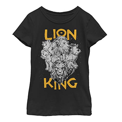 Fifth Sun Disney Lion King Cast Photo Girls Short Sleeve Tee Shirt