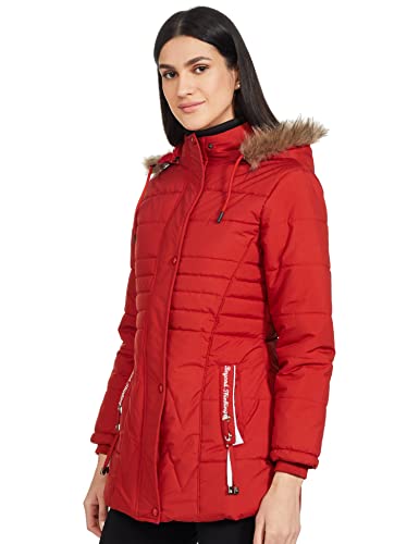 Image of Qube By Fort Collins Women's Nylon & Net Nylon Standard Length Jacket