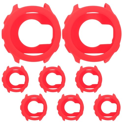 Funda Forerunner 158 VILLCASE roja para solucionar arañazos en la esfera