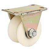 Accurate U-Groove Wheel Plastic Guide Pulley Wheels Roller Groove Wheel Heavy Duty Track Wheel Sliding Door Light Track Industrial Guiding Pulley 60