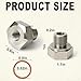 Ls Swap Oil Pressure Sensor Adapter M16 1.5 to 1/8 NPT Thread Pipe Fittings for All GM LS Series Engines LS1 LSX LS3 4.2L 4.8L 5.3L 6.0L 6.2L Stainless steel