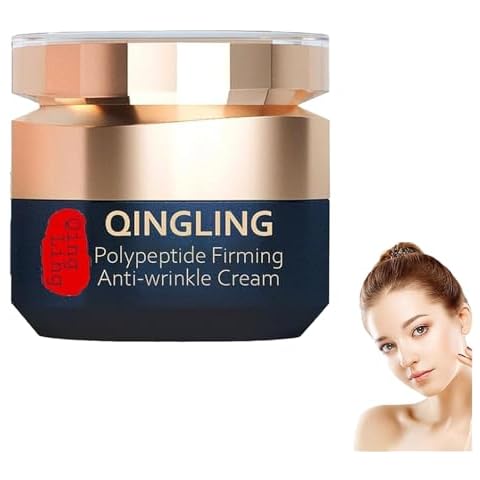 Gqrum Qingling Polypeptide Firming Anti-Wrinkle Cream, Qingling Face Cream, QingLing Wrinkle Removal Cream, QingLing Japanese Face Cream, for Moisturizing & Firming (1 Pcs) Cover
