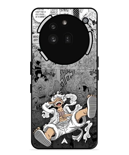 Image of Premium Anime 2 Case for Nothing Phone 3a Pro (Glossy Finish) Soft-Touch Metal TPU Back Cover, Shockproof, Designer, Aesthetic Mobile Phone Case