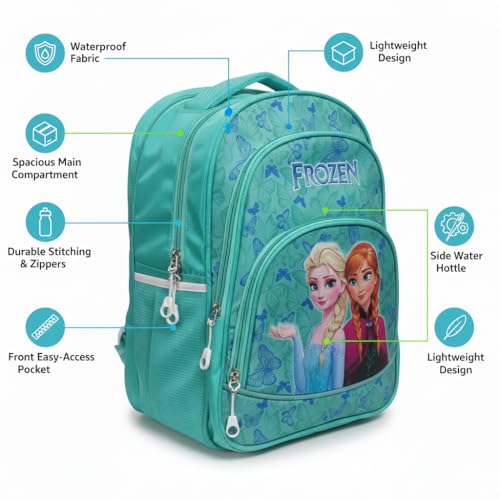 Image of Stylbase 27L Kid School Backpack Bag for Girls and Boys | Ideal School Picnic travel & Travelling Bag |17Inches 4 Compartments, Water-Resistant Multipurpose for Kids