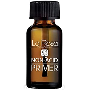 La Rosa NON-ACID PRIMER – Säuerfreier Primer für Nagelpatte – Nail Prep Bond Primer bei der Gel- und UV- Nagellack Technik, mit der delicate Duft – 13ml (Non Acid)