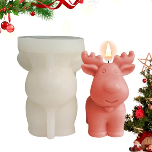 Stampo per candela con renna,Stampi per colata di