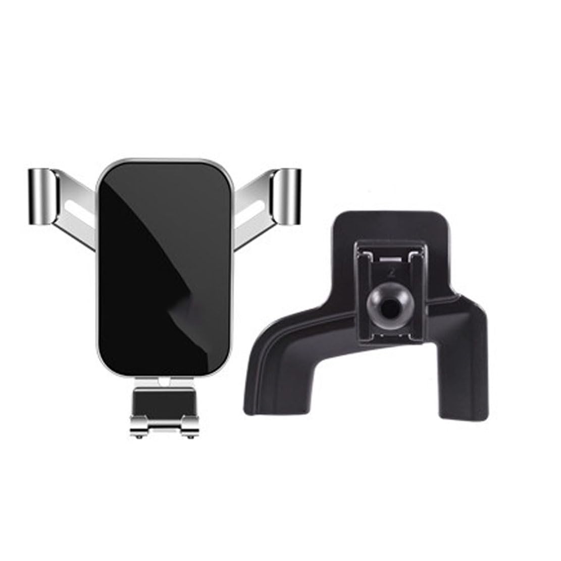 CAKERS Car phone holder,Compatible with Volvo XC90 2015–2024,Auto Parts,silver