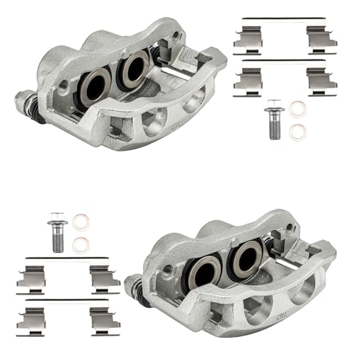 Image of PHILTOP Rear Brake Caliper 18-B4934, 18-B4935 Compatible with 2003-2020 Chevrolet Express 2500, 2003-2020 Chevrolet Express 3500, 2003-2020 GMC Savana 3500, 2003-2020 GMC Savana 2500