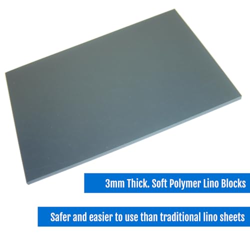 Bloc de polymère super doux pour impression en relief facile - 4
