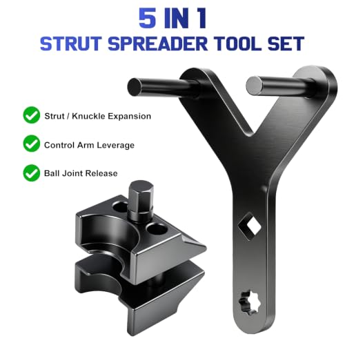 Lower Control Arm Removal Tool & Strut Spreader Separator Kit for Car - Image 2