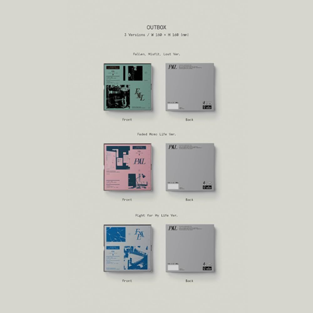 SEVENTEEN 10th Mini Album「FML」 Amazon.com: Seventeen - 10th Mini Album [FML] (C ver.)