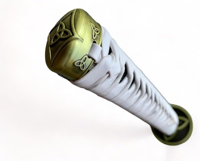 Samurai White Sword of The Dead - Battle Ready - Zombie Nihontou Katana Samurai Sword 40"