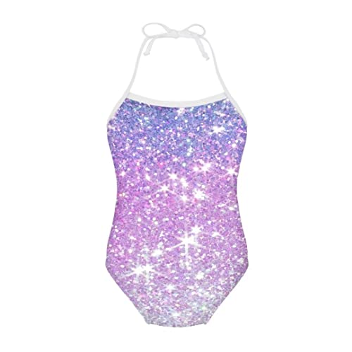 Image of Pinupub Girls One Piece Swimsuit Off Shoulder Halter Neck Cute Fashion Hawaiian Tropical Bathing Suit