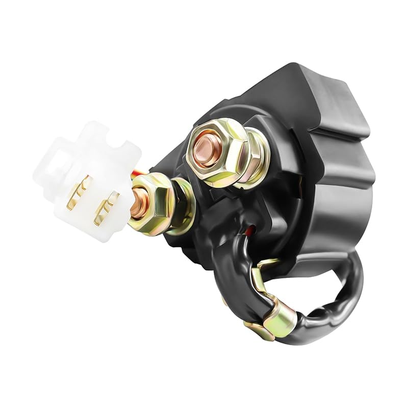 Relé De Arranque Para Motocicleta - Compatible Con GT125R, GT250R, GT650R, MS1-125, MS3-250 Y Otros Modelos | Relé Solenoide Electromagnético De Alta Potencia Y Fácil Instalación